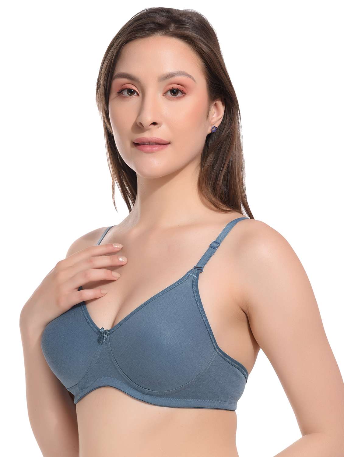 pack of 2 cotton t-shirt bra - 21527983 -  Standard Image - 5