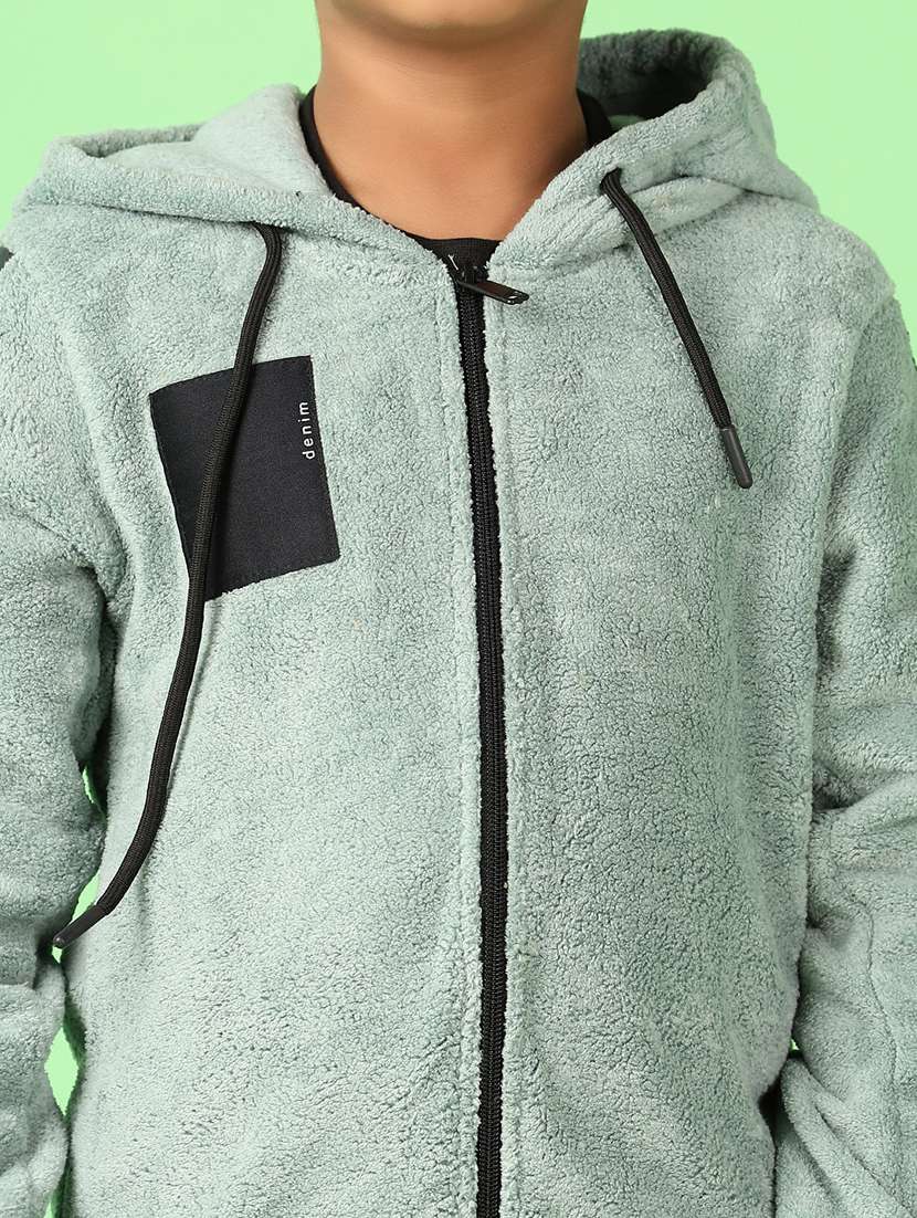 boys solid long sleeve sweatshirts - 21528128 -  Standard Image - 5