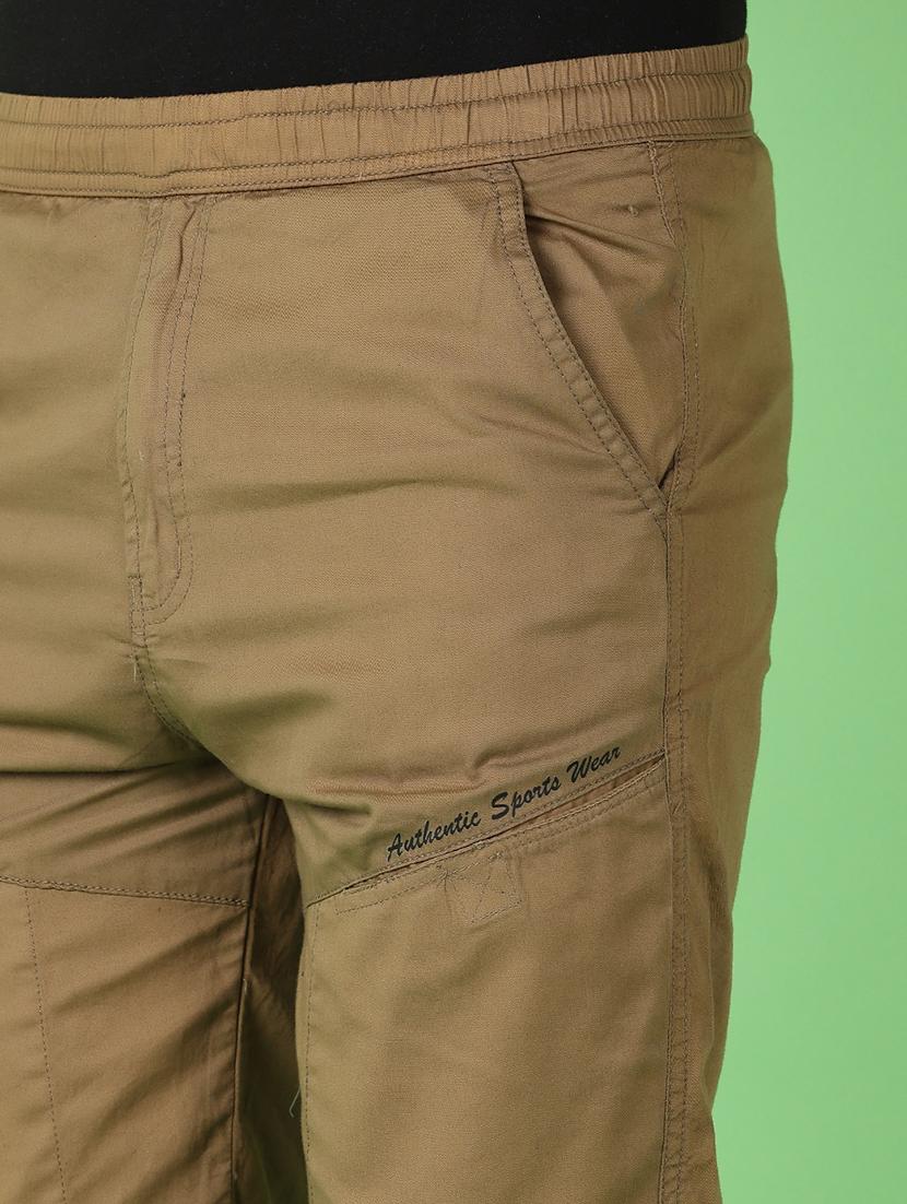 men mid rise solid cargo style three - fourth - 21528188 - Standard Image - 5
