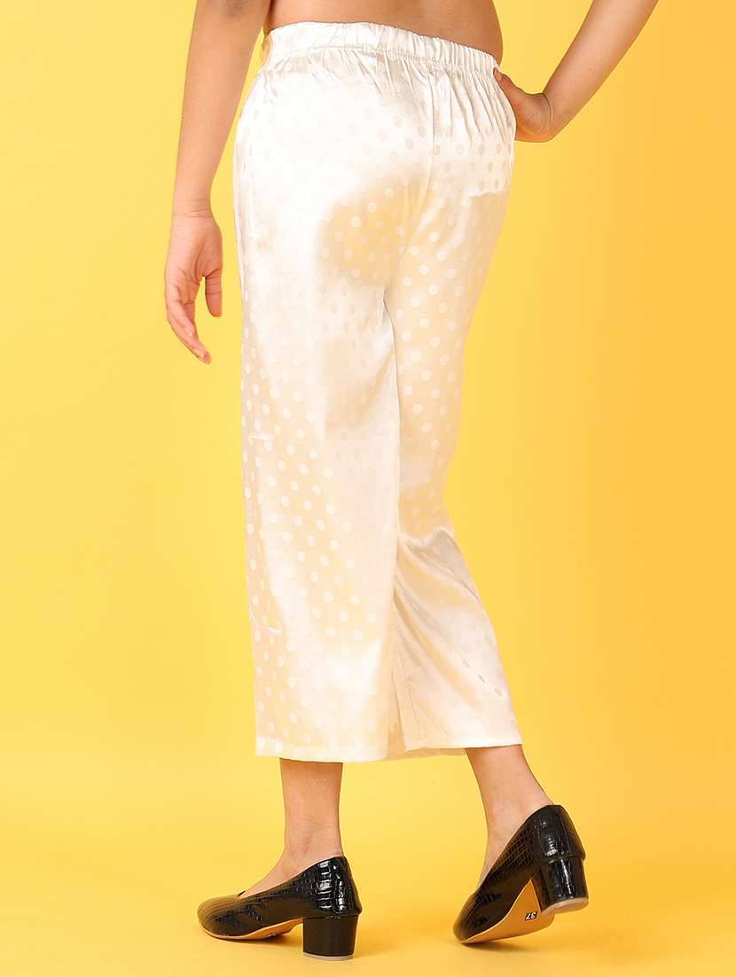 girls polka dots printed palazzo - 21528204 -  Standard Image - 3