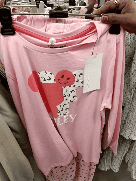 light pink cotton single jersey nightwear - 21528259 - Standard Image - 0