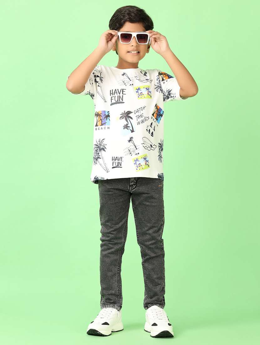 boys short sleeves printed t-shirt - 21528347 -  Standard Image - 3