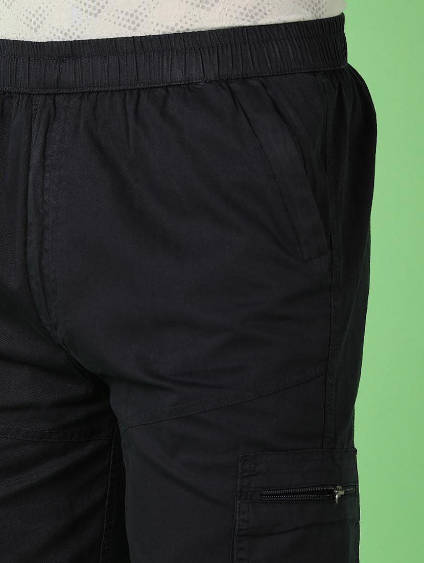 men mid rise solid cargo style three - fourth - 21528814 - Standard Image - 5