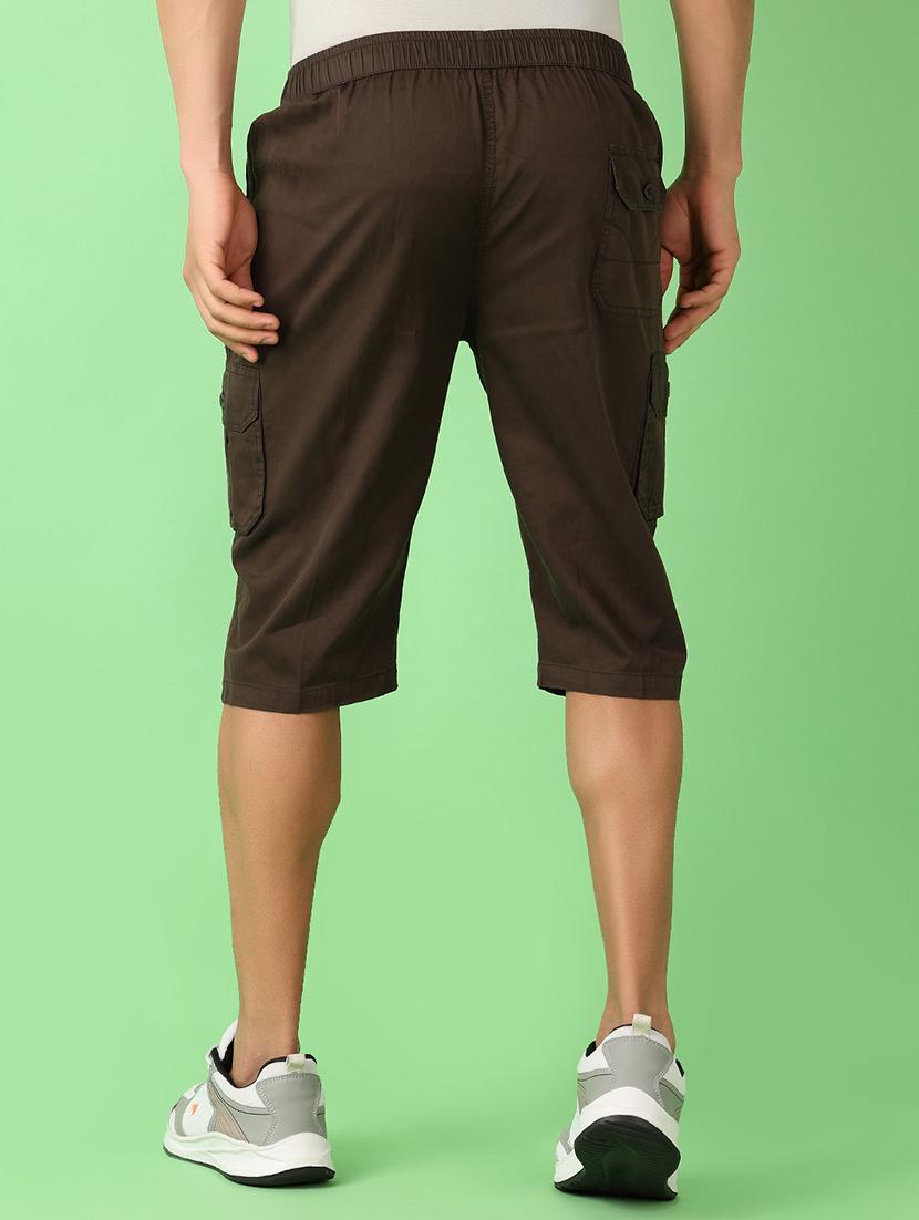 men mid rise solid cargo style three - fourth - 21528815 - Standard Image - 3