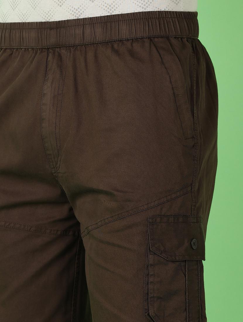 men mid rise solid cargo style three - fourth - 21528815 - Standard Image - 5