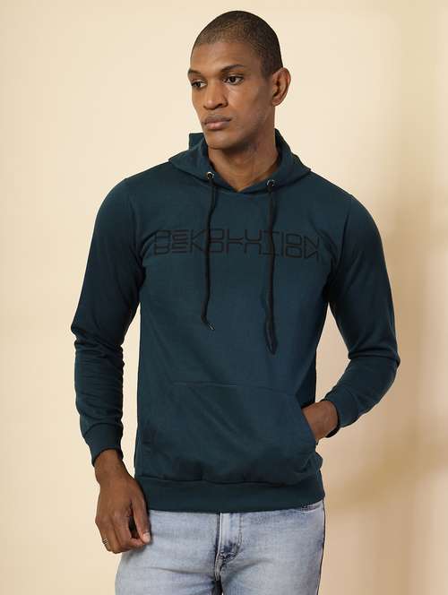men long sleeves chest print sweatshirt - 21529609 -  Standard Image - 0