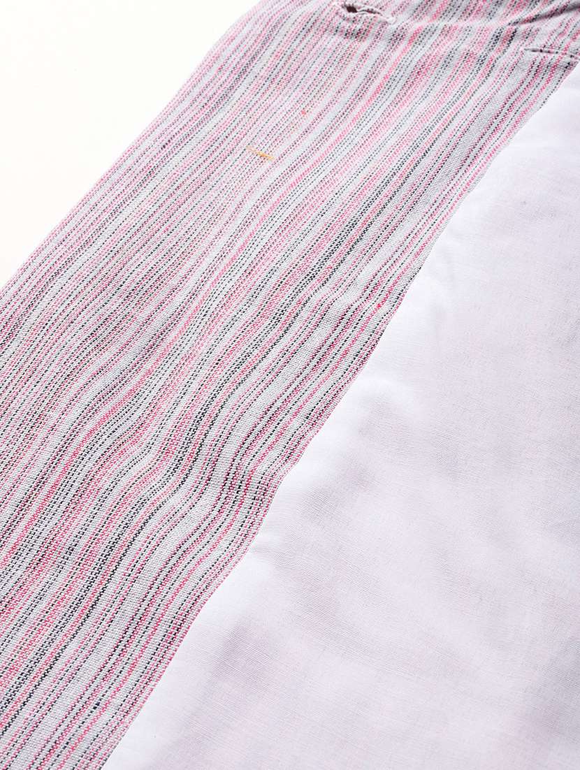 women striped long sleeve double breasted blazer - 21529705 - Standard Image - 5