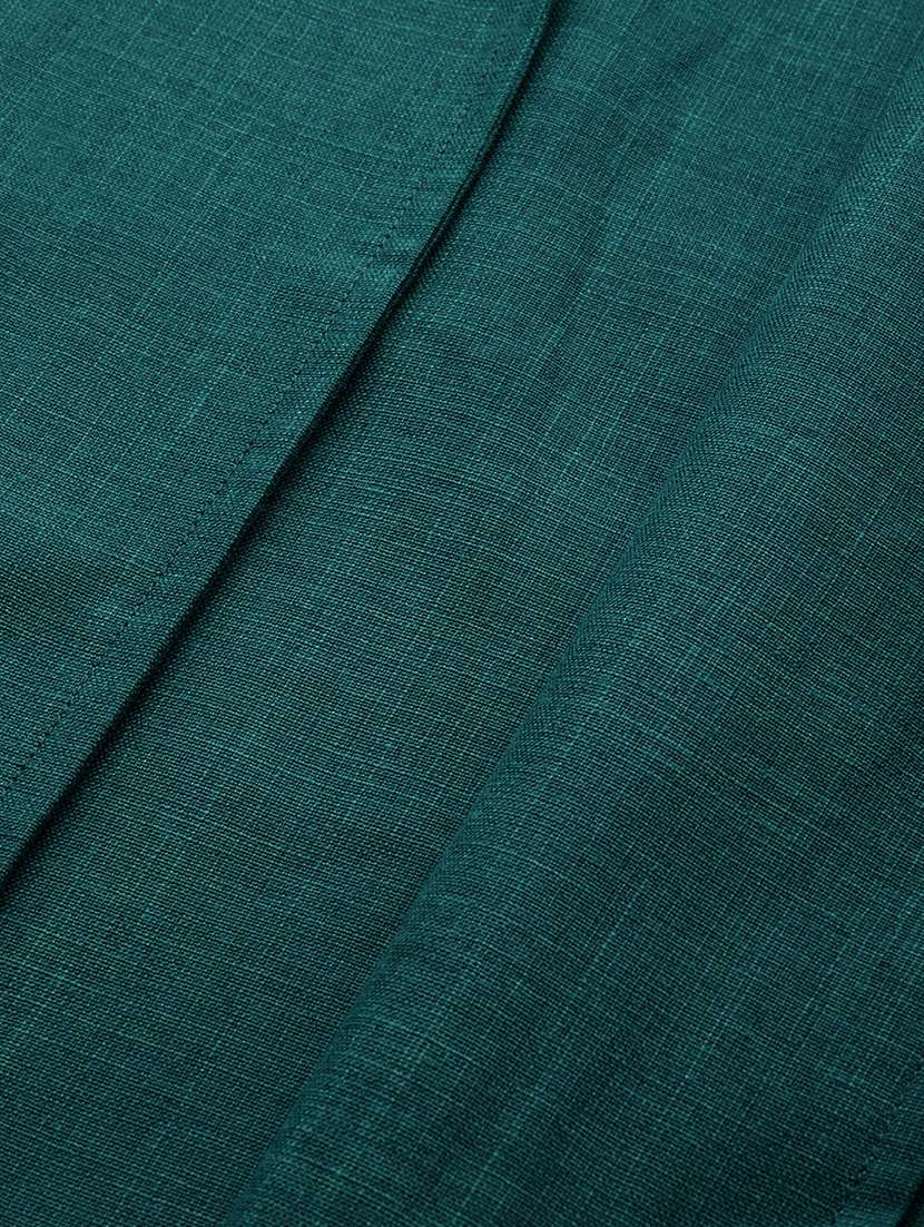 women solid long sleeve lapel collar formal blazer - 21529727 -  Standard Image - 5