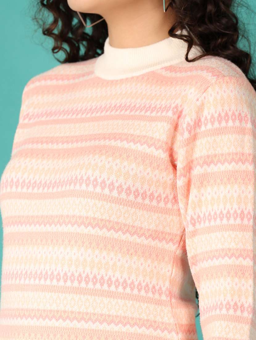 women sellf design long sleeve pullover - 21529763 -  Standard Image - 5