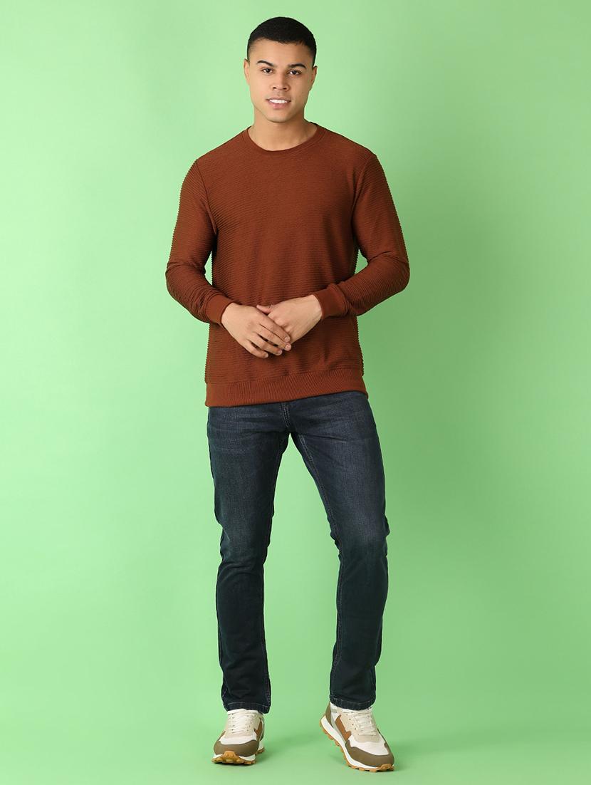 men solid long sleeve t-shirt - 21529789 - Standard Image - 3