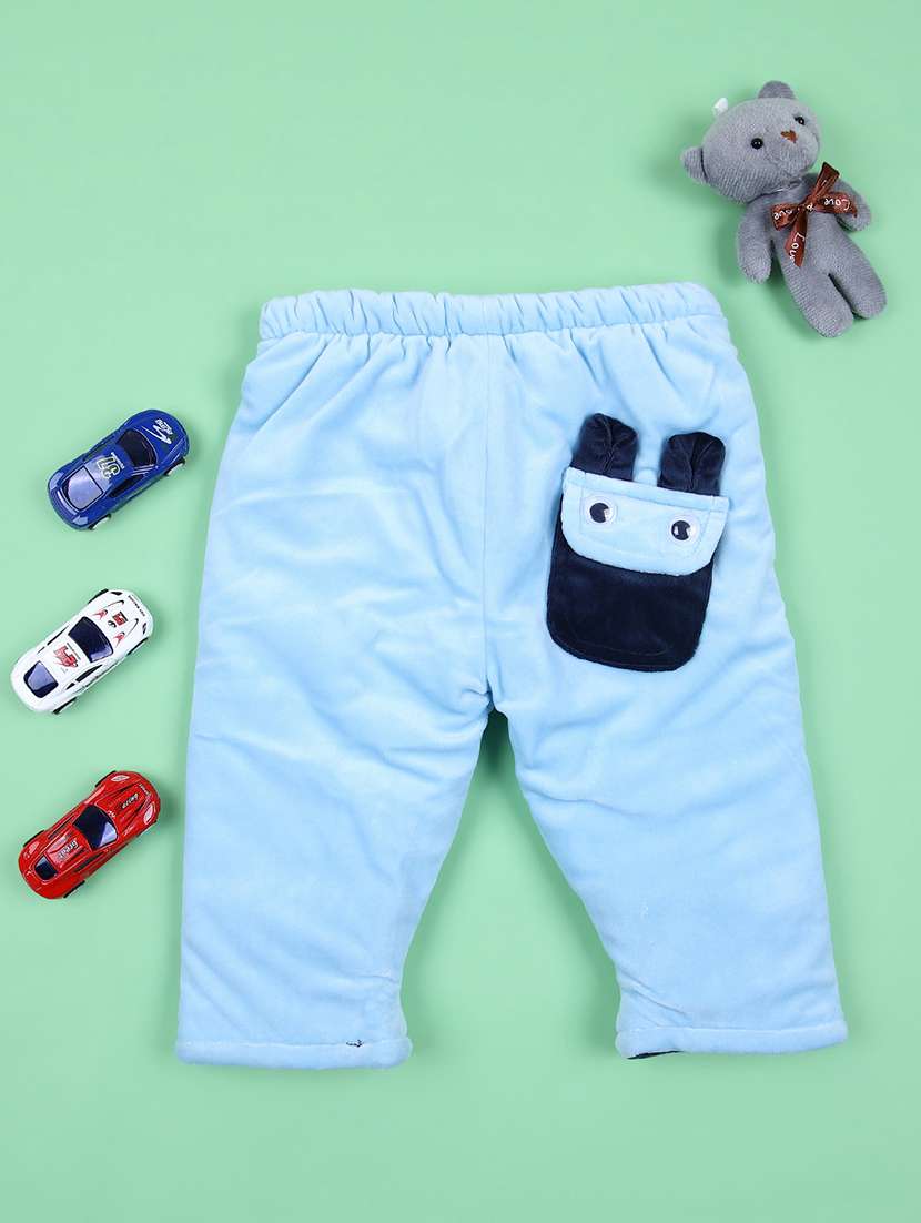 boys solid mid rise pyjama