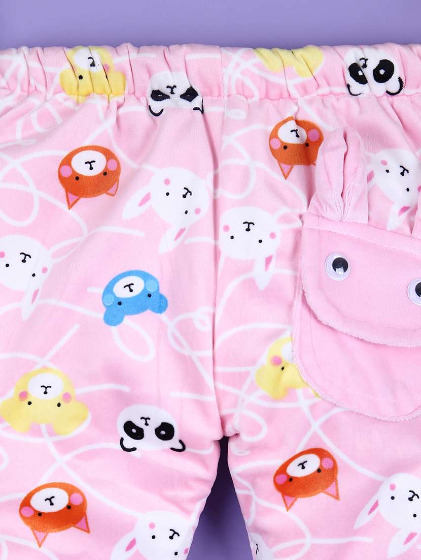 boys pink printed pyjama - 21529825 -  Standard Image - 3