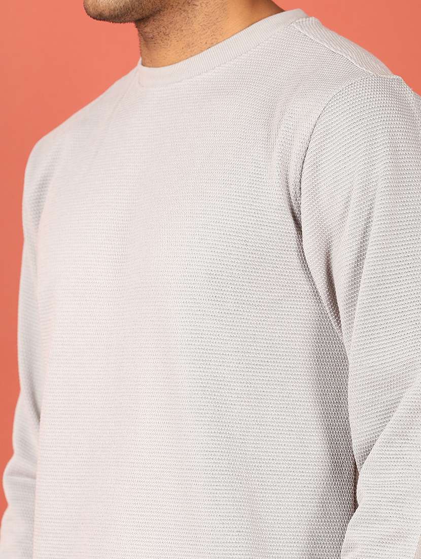 men long sleeves plain sweatshirt - 21529827 -  Standard Image - 5