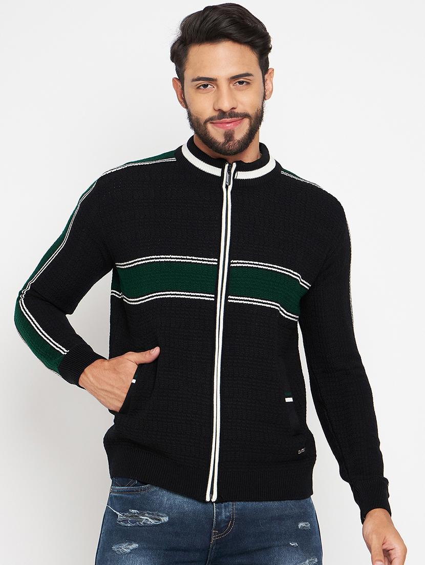 men self design long sleeve pullover