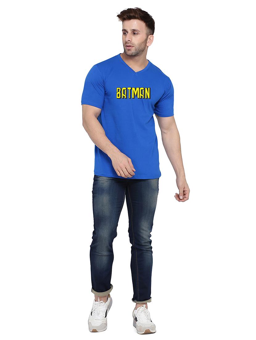 men half sleeve chest printed t-shirt - 21531097 - Standard Image - 3