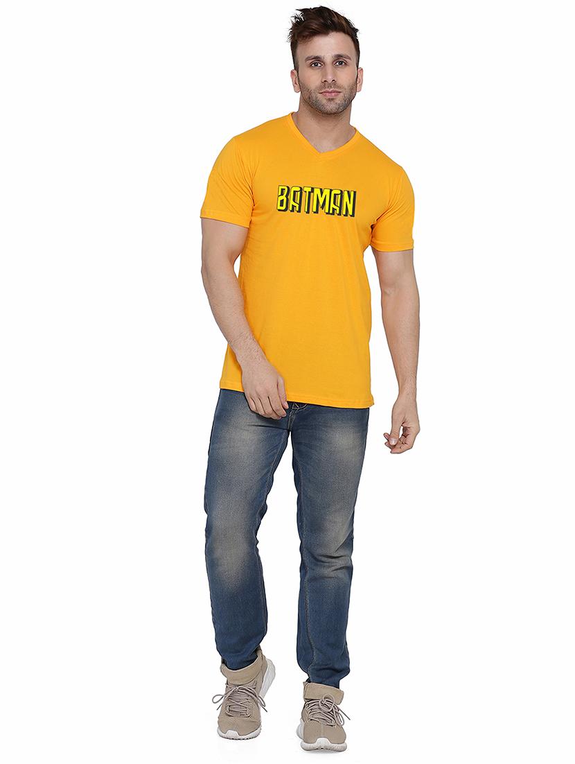 men short sleeve chest printed t-shirt - 21531099 - Standard Image - 3