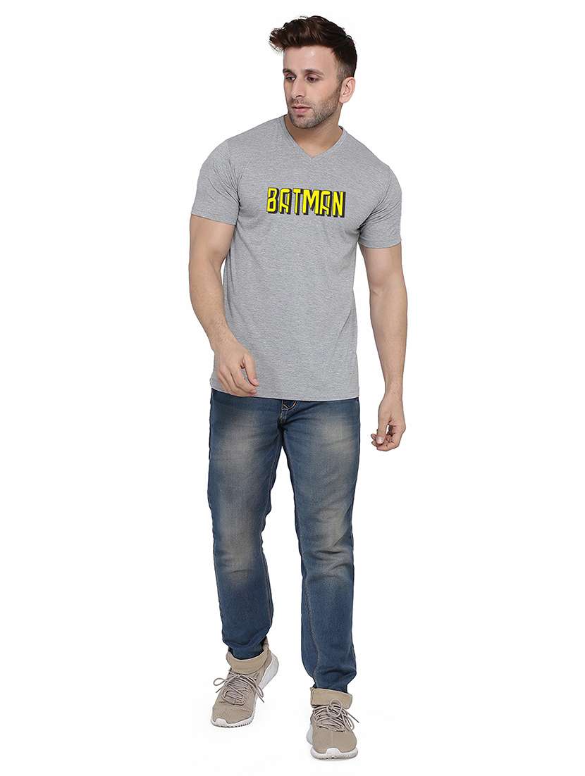 men half sleeve chest printed t-shirt - 21531105 -  Standard Image - 3