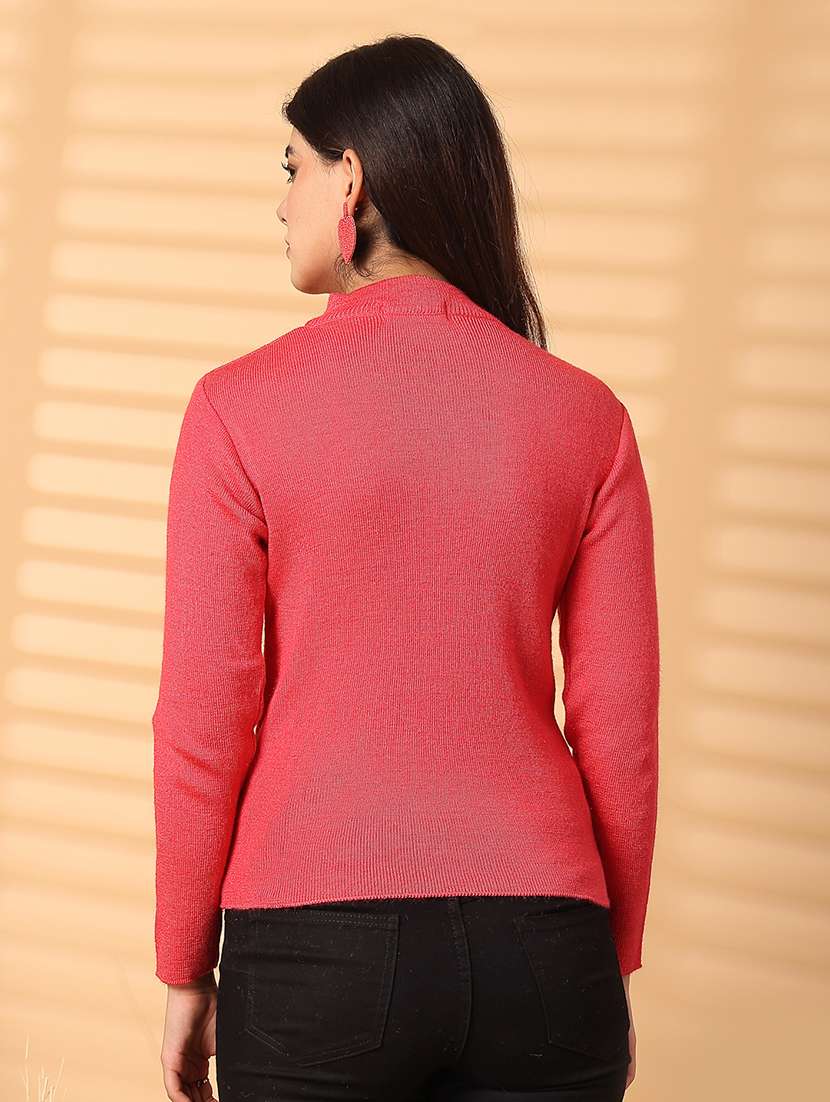 women long sleeve self-designed regular pullover - 21531130 -  Standard Image - 3