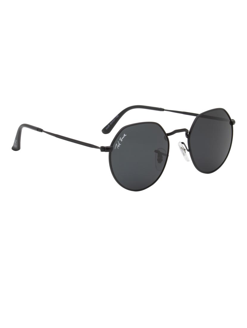 ted smith full rim round shape branded latest and stylish sunglasses | glass lens & 100 % uv protection | men & women - 21531158 - Standard Image - 3