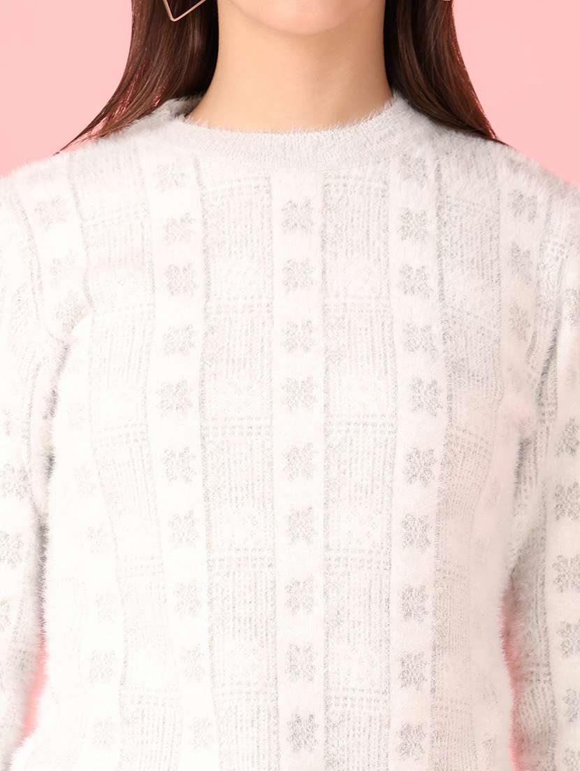 women sellf design long sleeve pullover - 21531426 -  Standard Image - 5