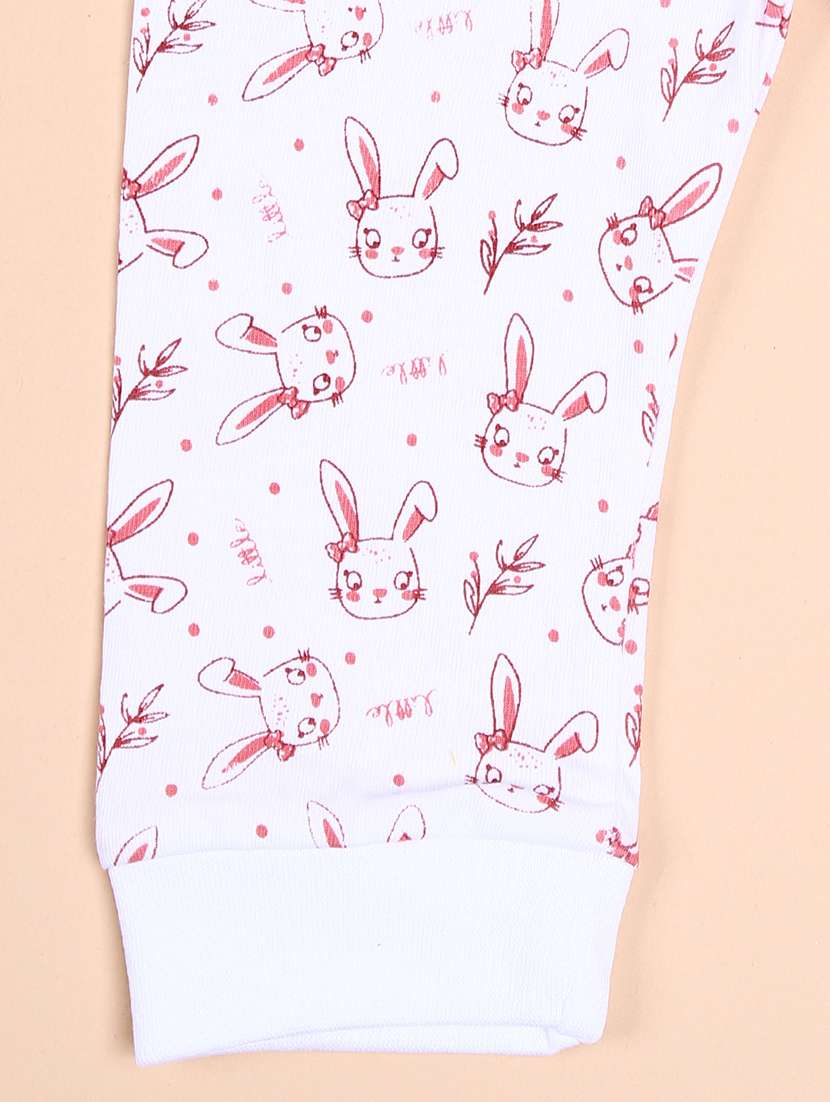 girl printed full length set with dungarees - 21531520 -  Standard Image - 3