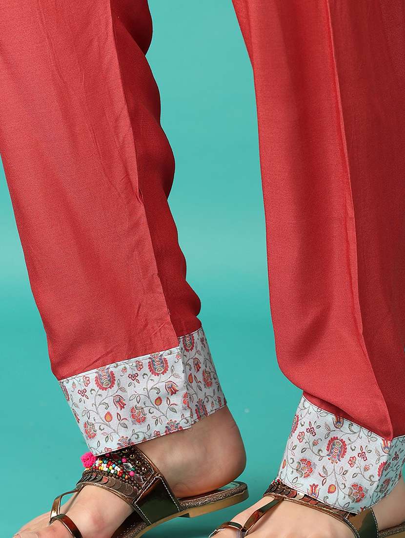 women floral kurta pant set with dupatta - 21531542 -  Standard Image - 5