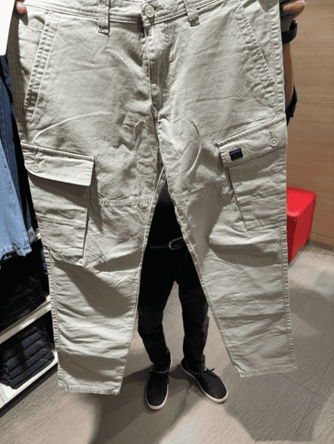 assorted twill joggers - 21531563 -  Zoom Image - 0