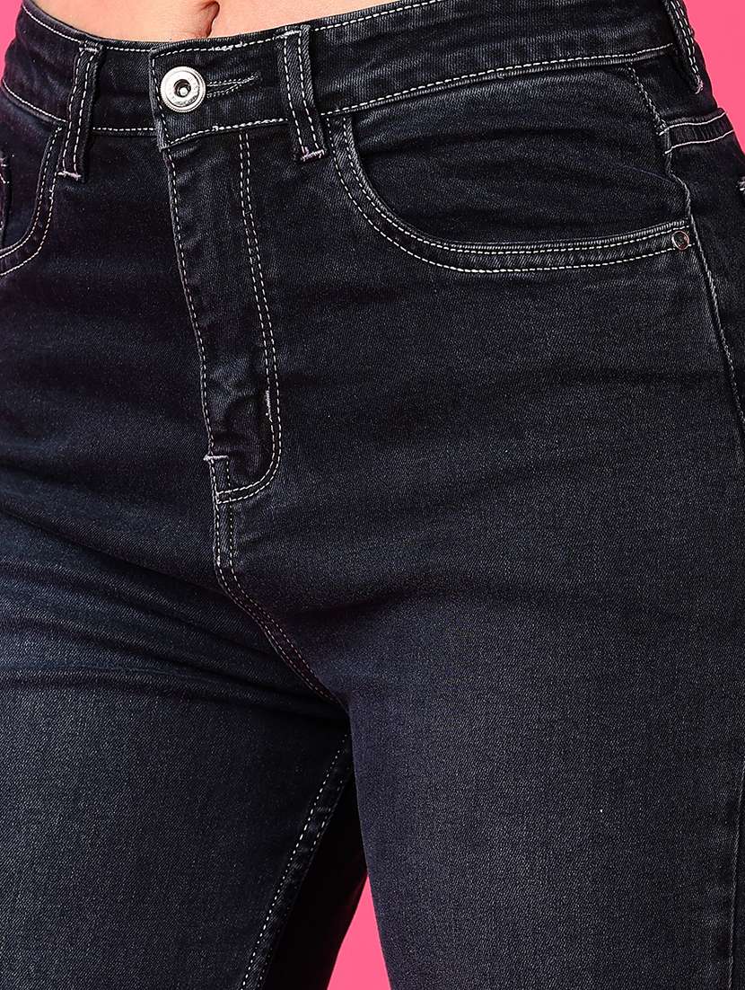 women mid high rise denim jeans - 21531584 -  Standard Image - 5