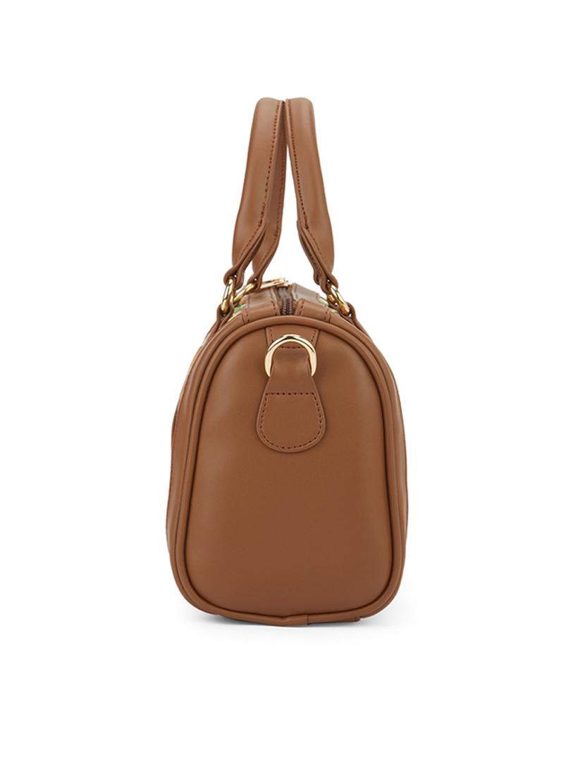 women brown printed handbag - 21531781 - Standard Image - 5