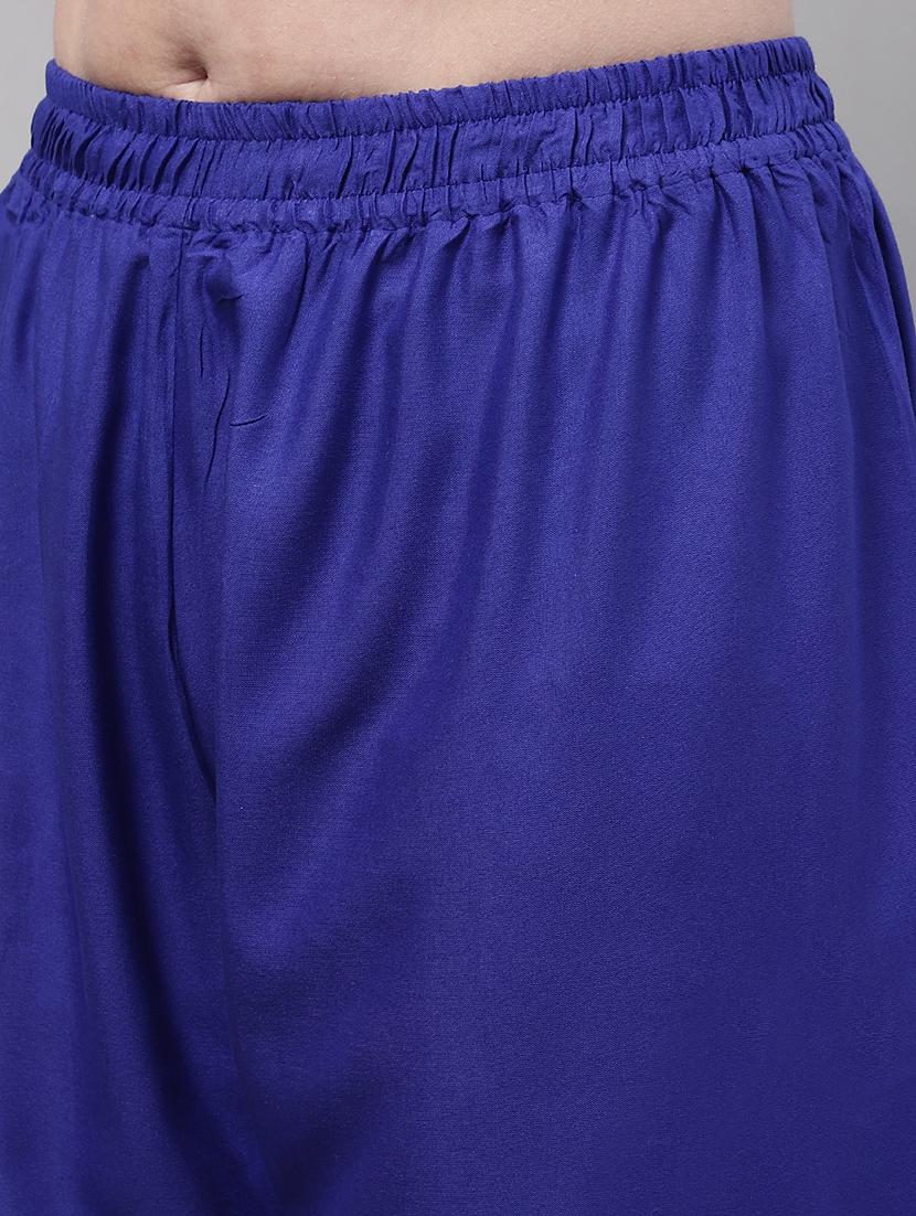 women full length solid palazzo - 21531849 - Standard Image - 5