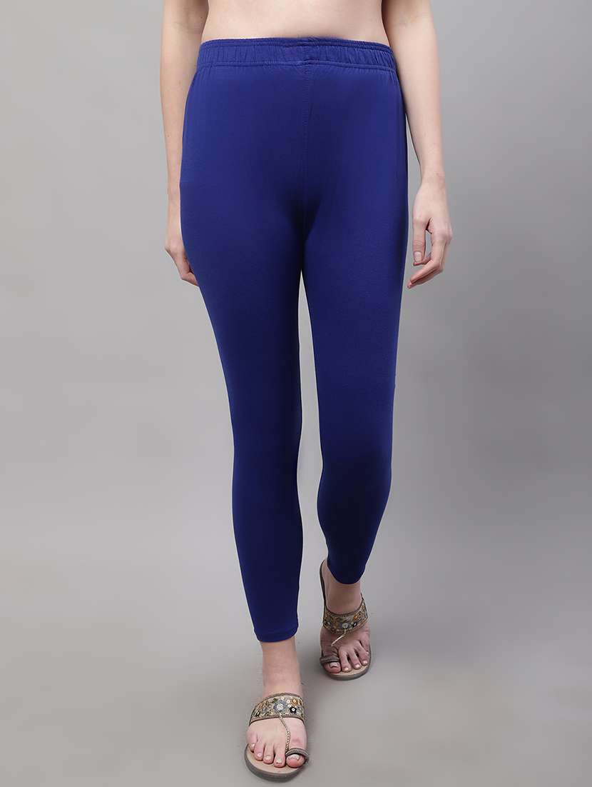 women solid ankle length leggings - 21531862 - Zoom Image - 0