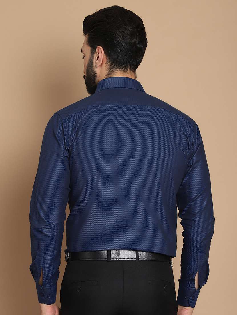 men self design formal shirt - 21531980 -  Standard Image - 3