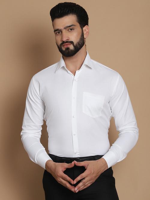 men self design long sleeves formal shirt - 21531991 -  Standard Image - 0