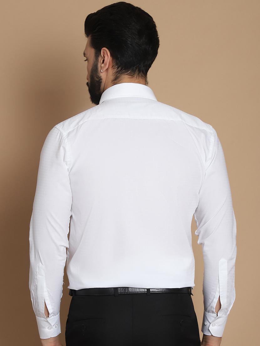 men solid formal shirt - 21531992 - Standard Image - 3