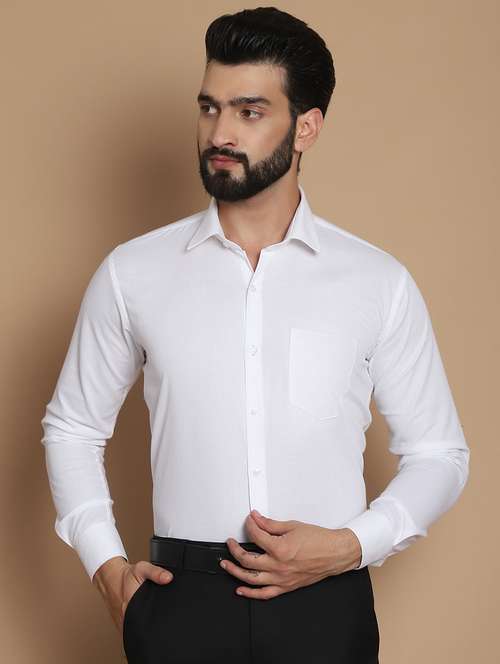 men solid formal shirt - 21531994 -  Standard Image - 0