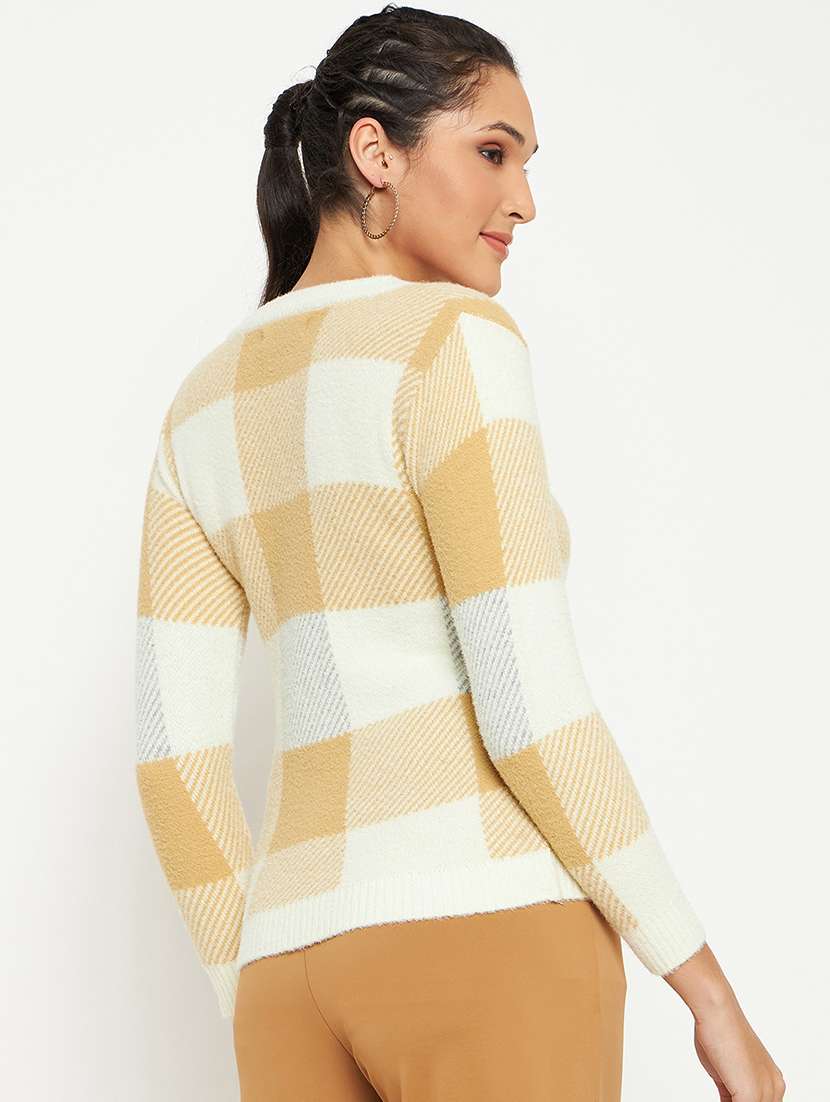 women long sleeve self-designed pullover - 21532042 -  Standard Image - 3