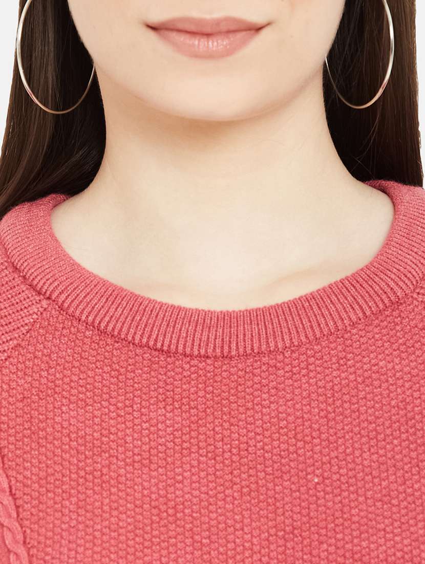 women self design long sleeves pullover - 21532049 -  Standard Image - 5