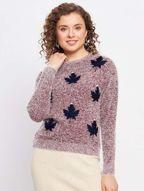 women long sleeve self-designed pullover - 21532052 -  Standard Image - 0