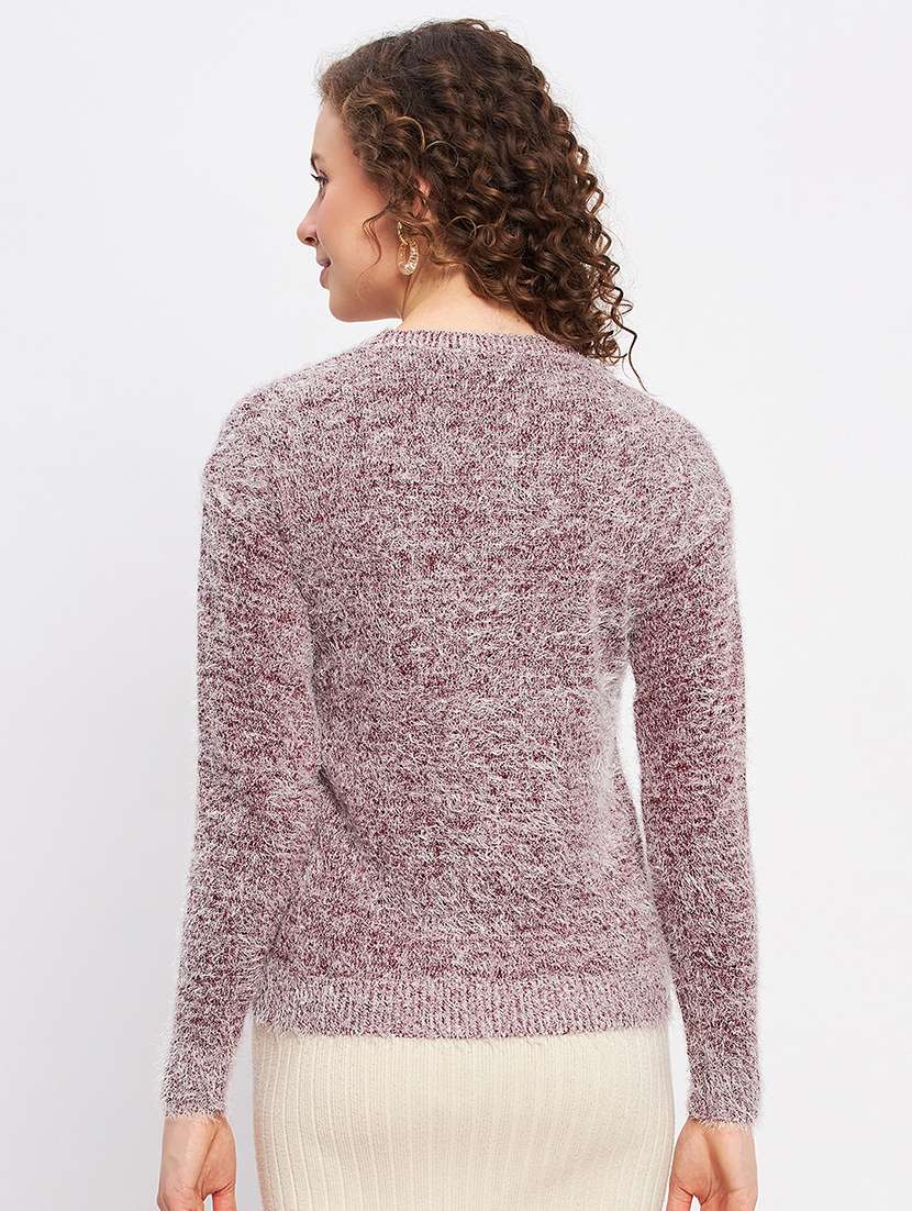 women long sleeve self-designed pullover - 21532052 -  Standard Image - 3