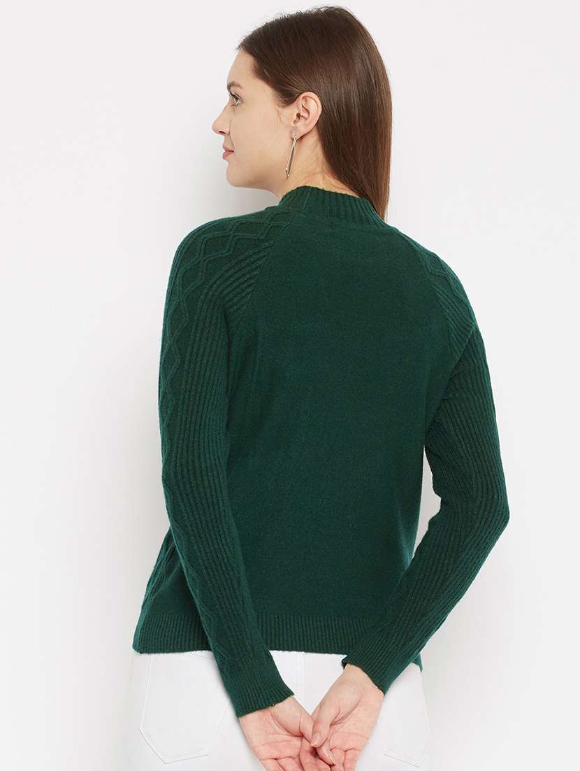 women long sleeve self-designed pullover - 21532059 -  Standard Image - 3