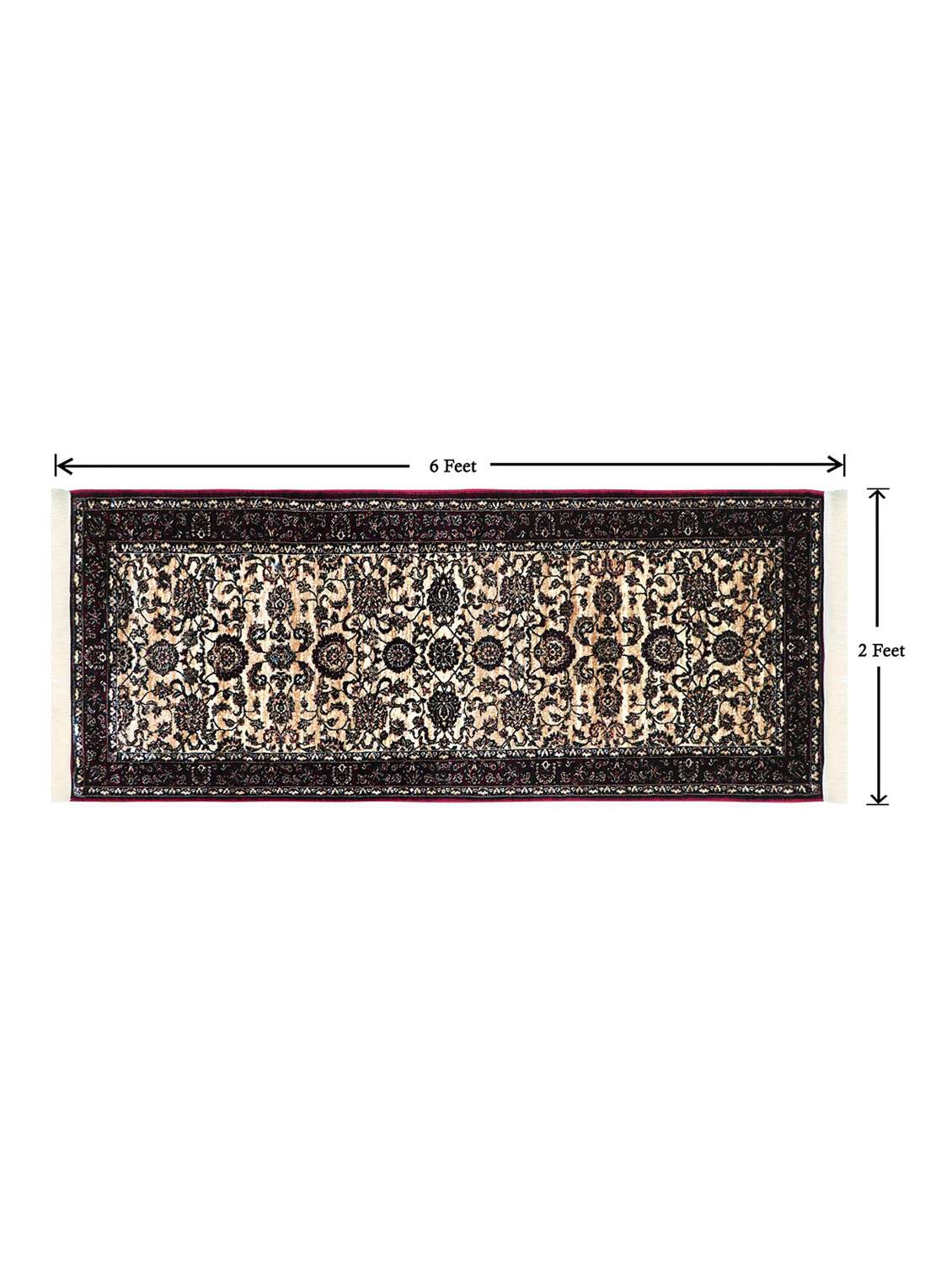 modefe 2x6 feet bedside runner for bedroom - 21533105 - Standard Image - 5