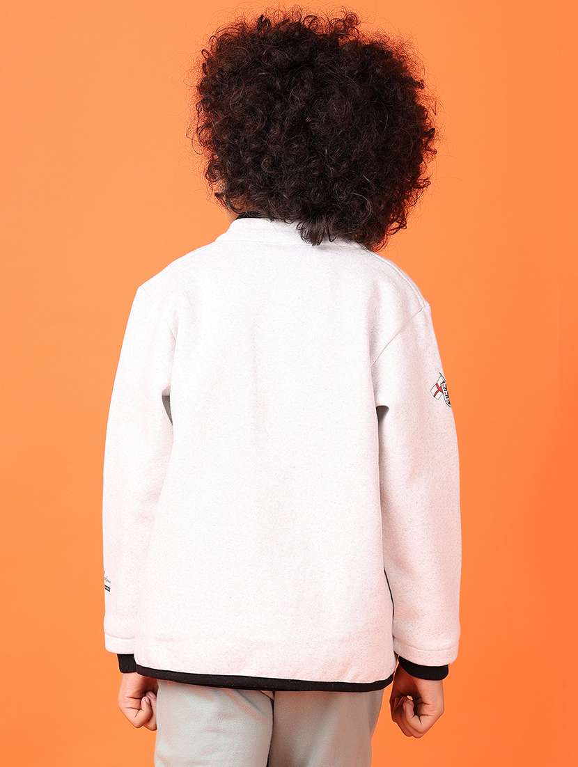 boys solid long sleeve sweatshirt - 21533631 -  Standard Image - 3