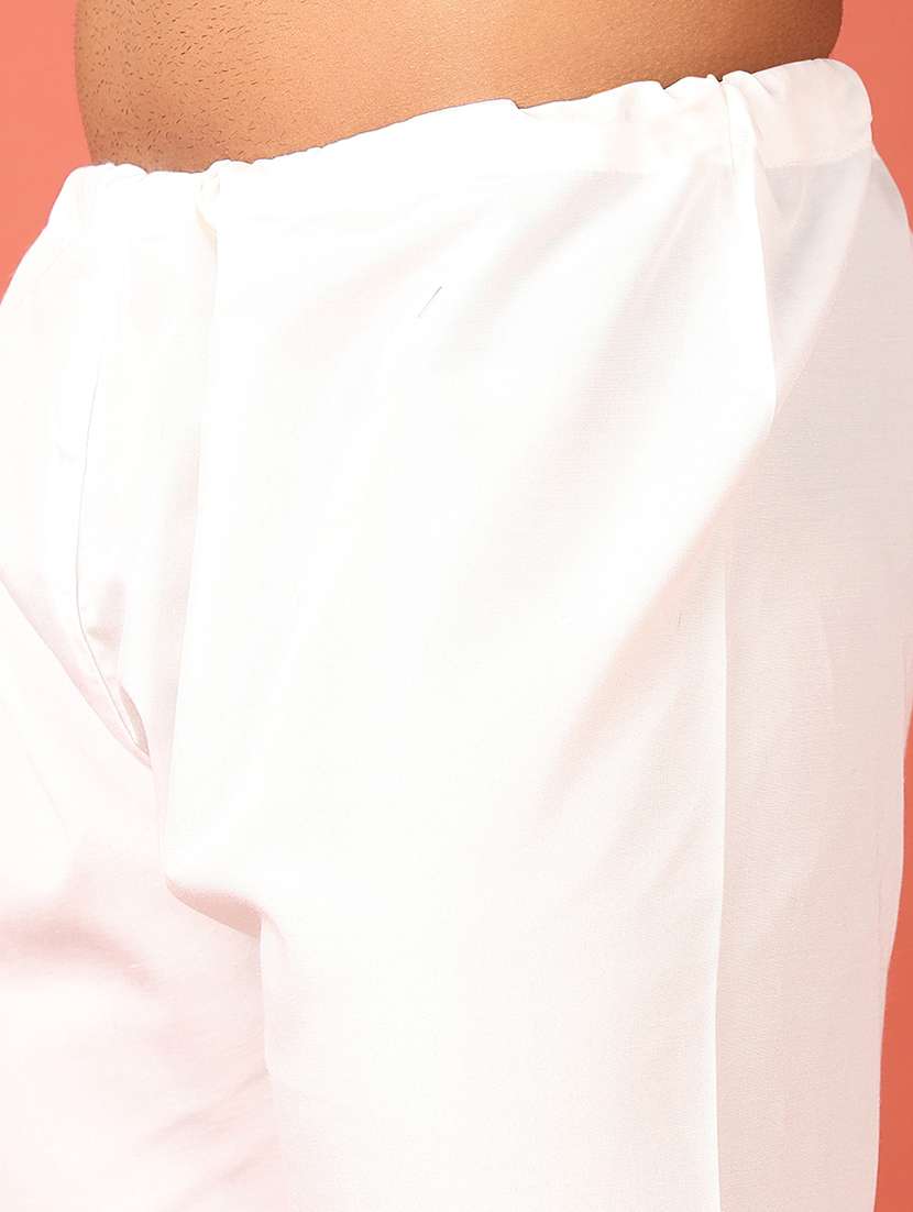 men solid kurta pyjama ethnic wear set - 21533701 -  Standard Image - 5