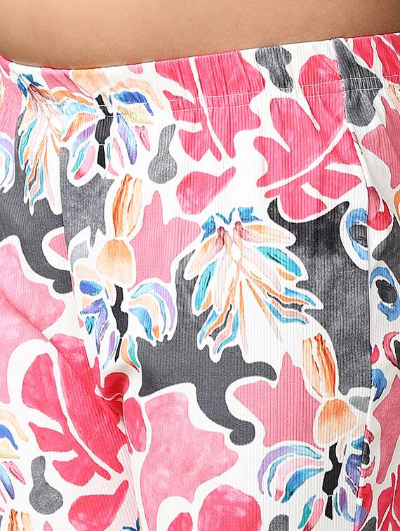 girls printed top & trouser full length sets - 21533726 -  Standard Image - 5