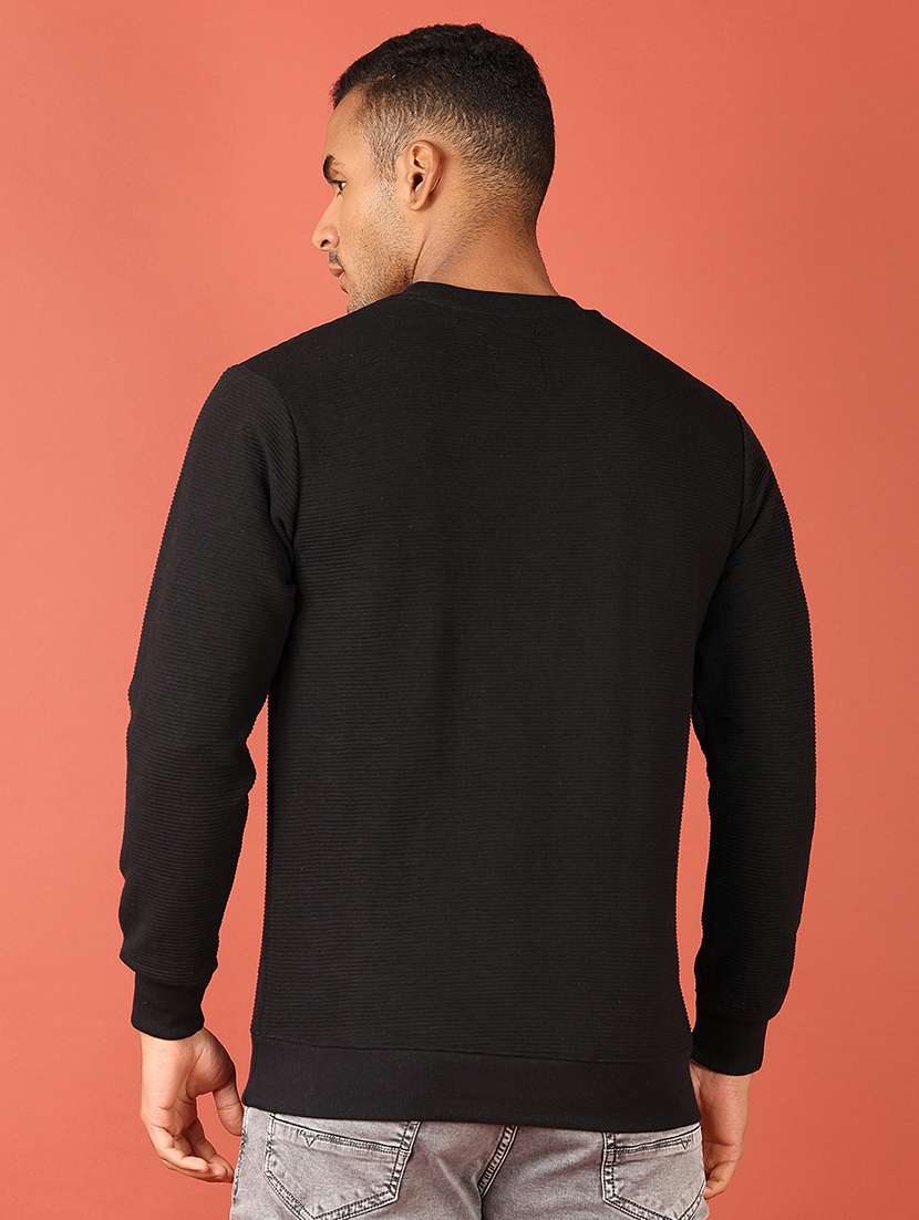 men long sleeves plain sweatshirt - 21533769 -  Standard Image - 3