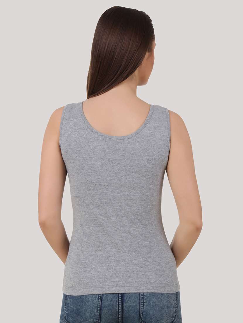 women pack of 2 solid sleeveless tank top - 21534165 -  Standard Image - 5