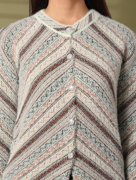 women long sleeve self-designed regular cardigan - 21534488 - Standard Image - 5