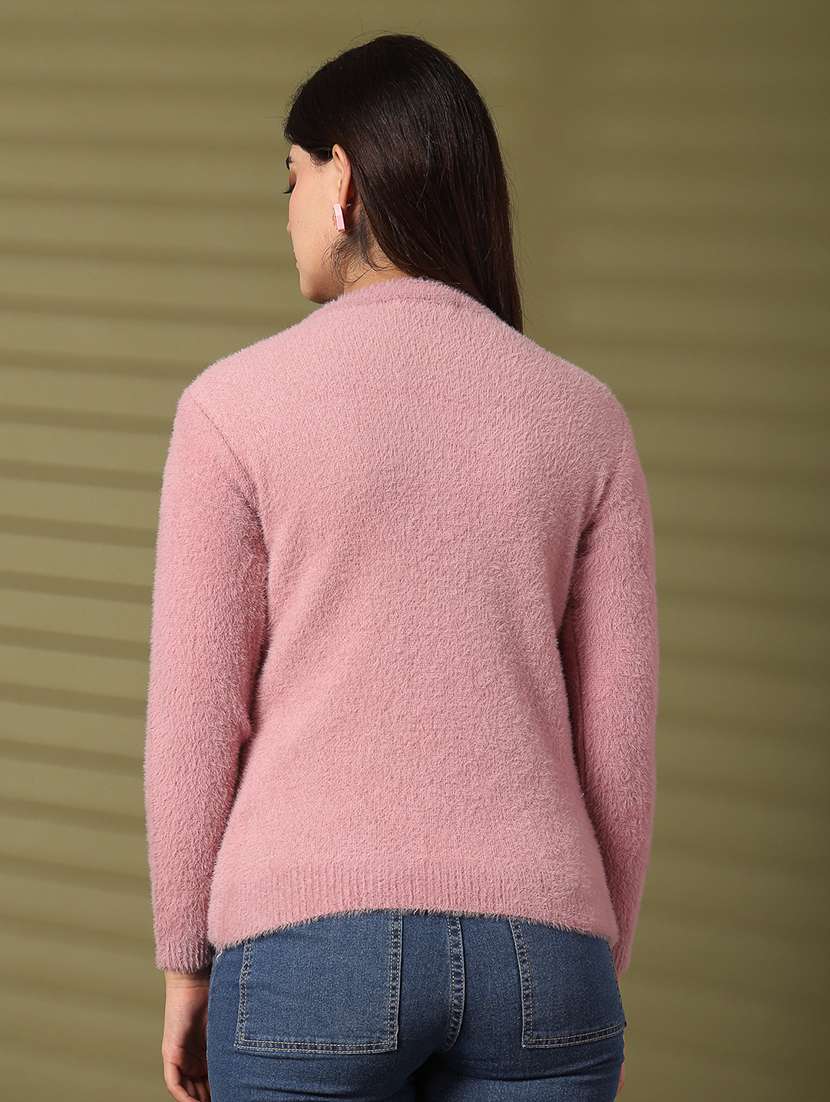 women long sleeve self-designed regular pullover - 21534516 -  Standard Image - 3