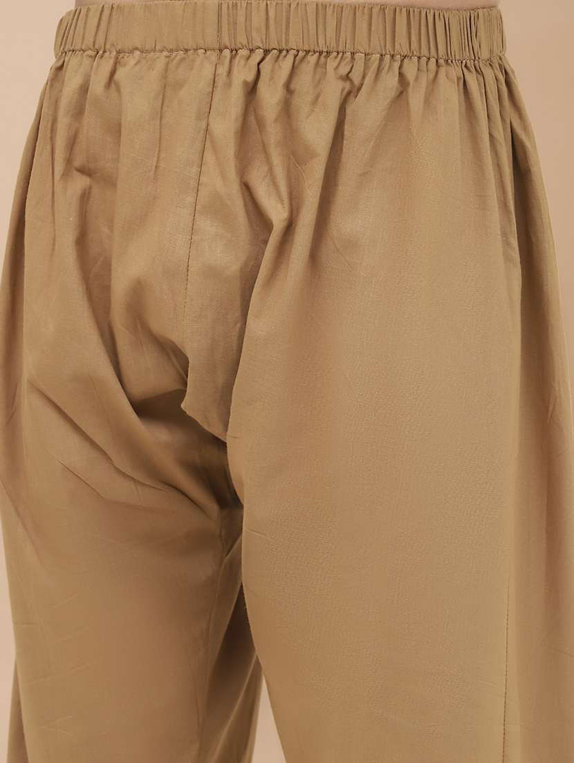men solids pathani ethnic wear set - 21534817 -  Standard Image - 5