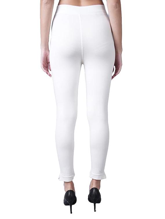 women solid ankle length jeggings - 21535526 - Standard Image - 3